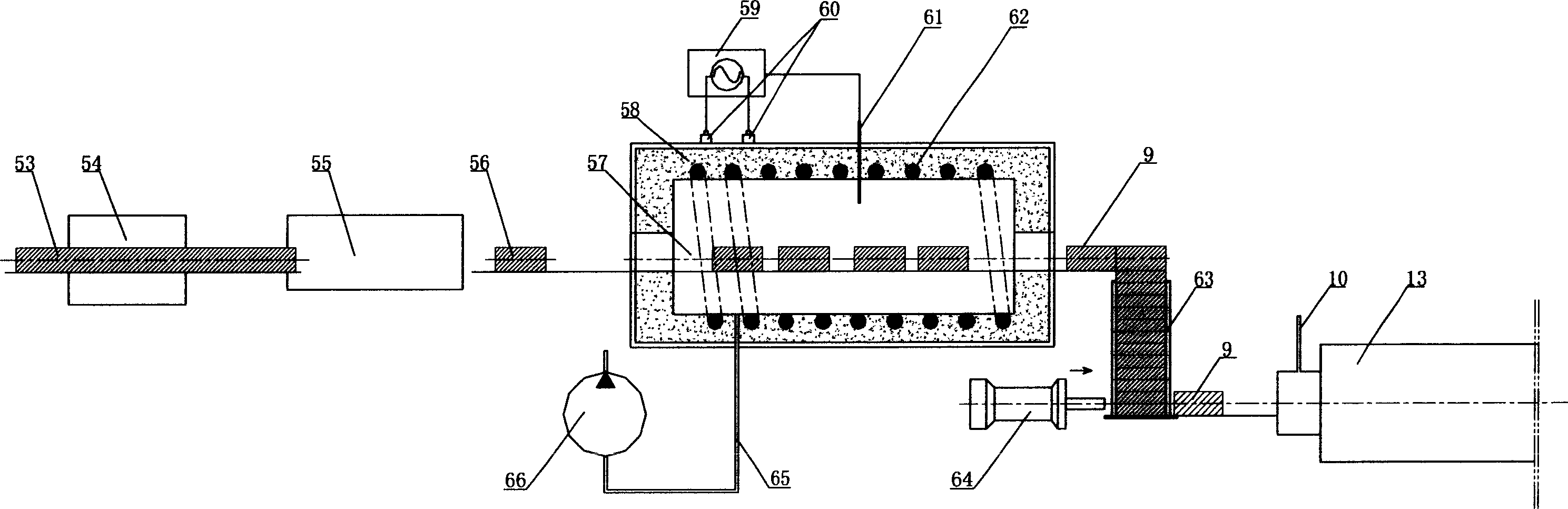 Thermoplastic precise forming nitrogen protection oxidation preventing system