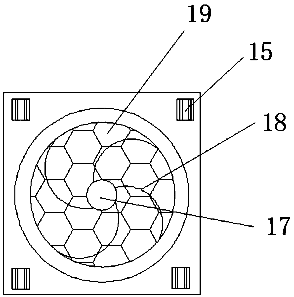 Multifunctional trimming machine used in garden