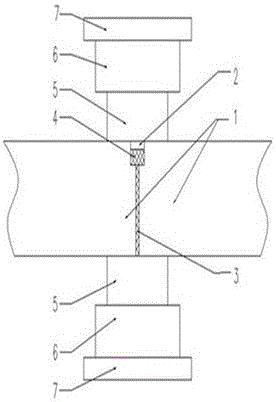 A large-area butt brazing method for thick metal plates