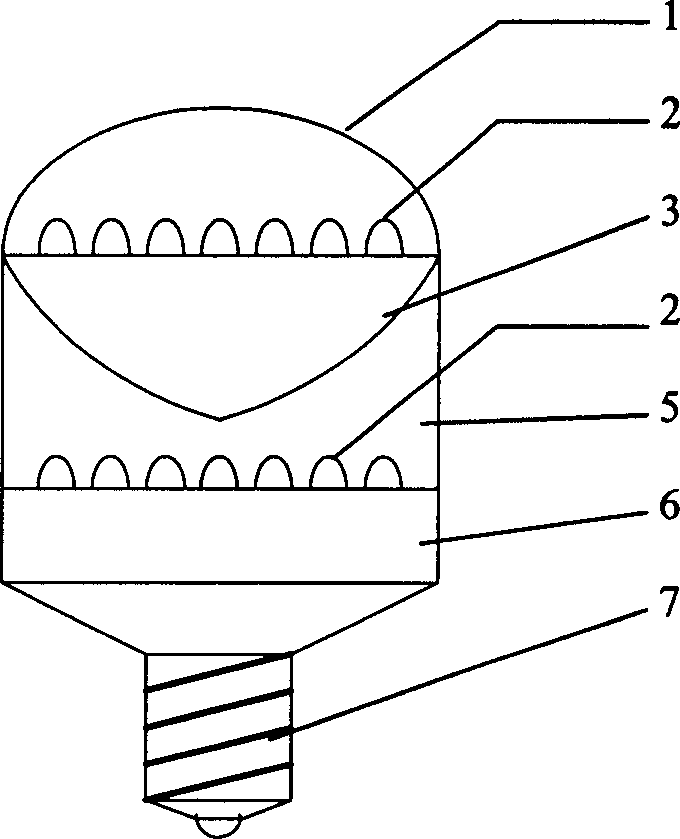 LED bulb for common lighting