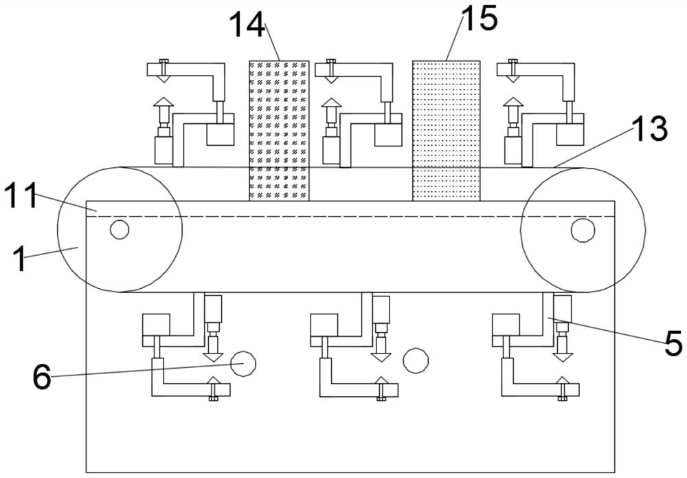 Fruit raw material cleaning equipment for a fruit canned production line