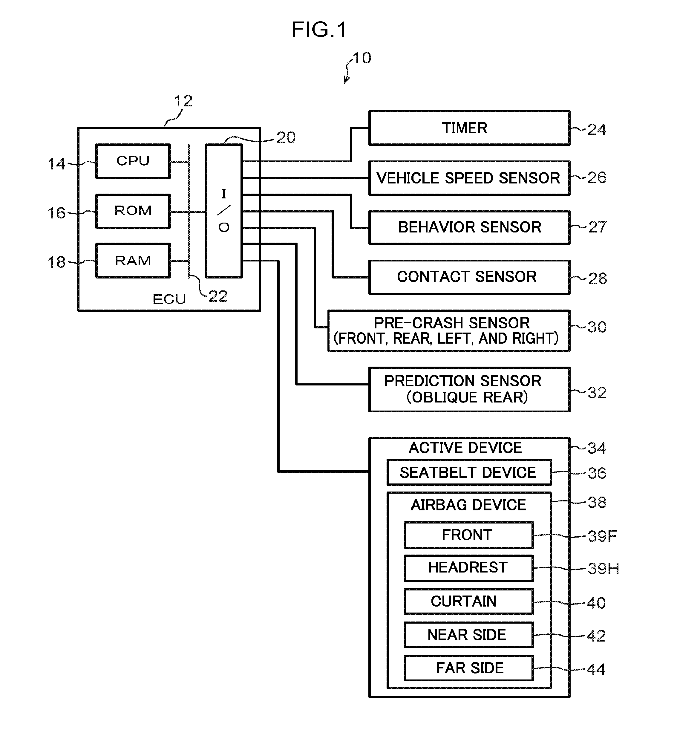 Vehicle occupant protection device and vehicle occupant protection method