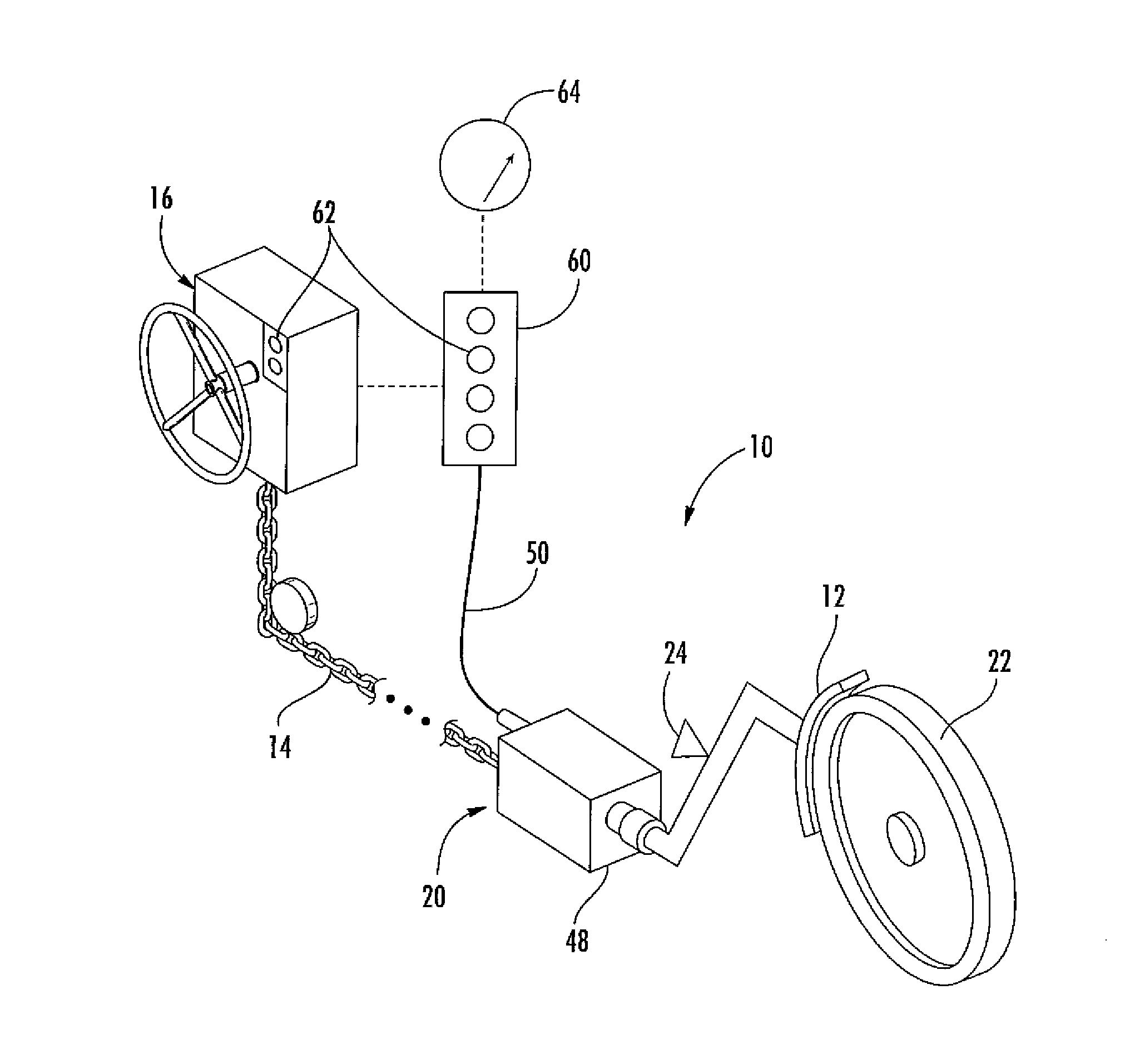 System and method for operating a locomotive parking brake