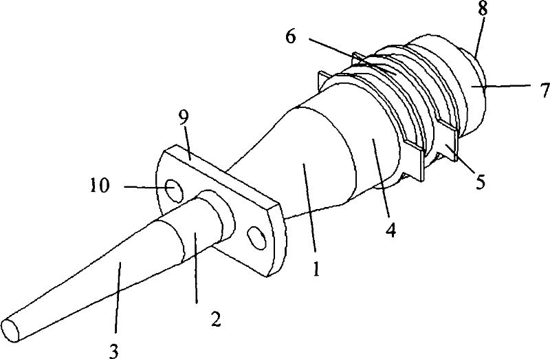 Complex frequency sandwich structure ultrasonic transducer