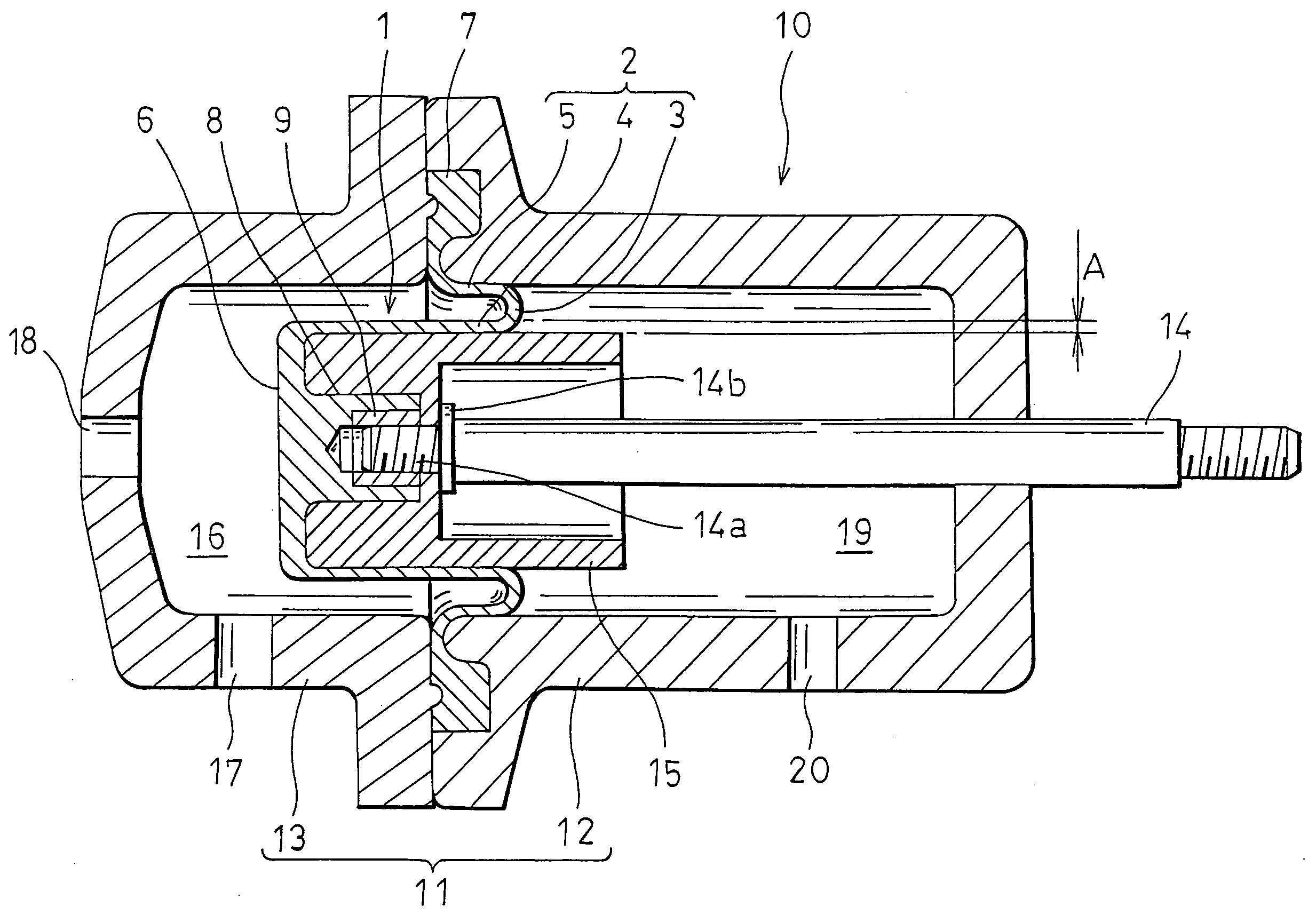 Piston, method of producing the piston, and pump having the piston