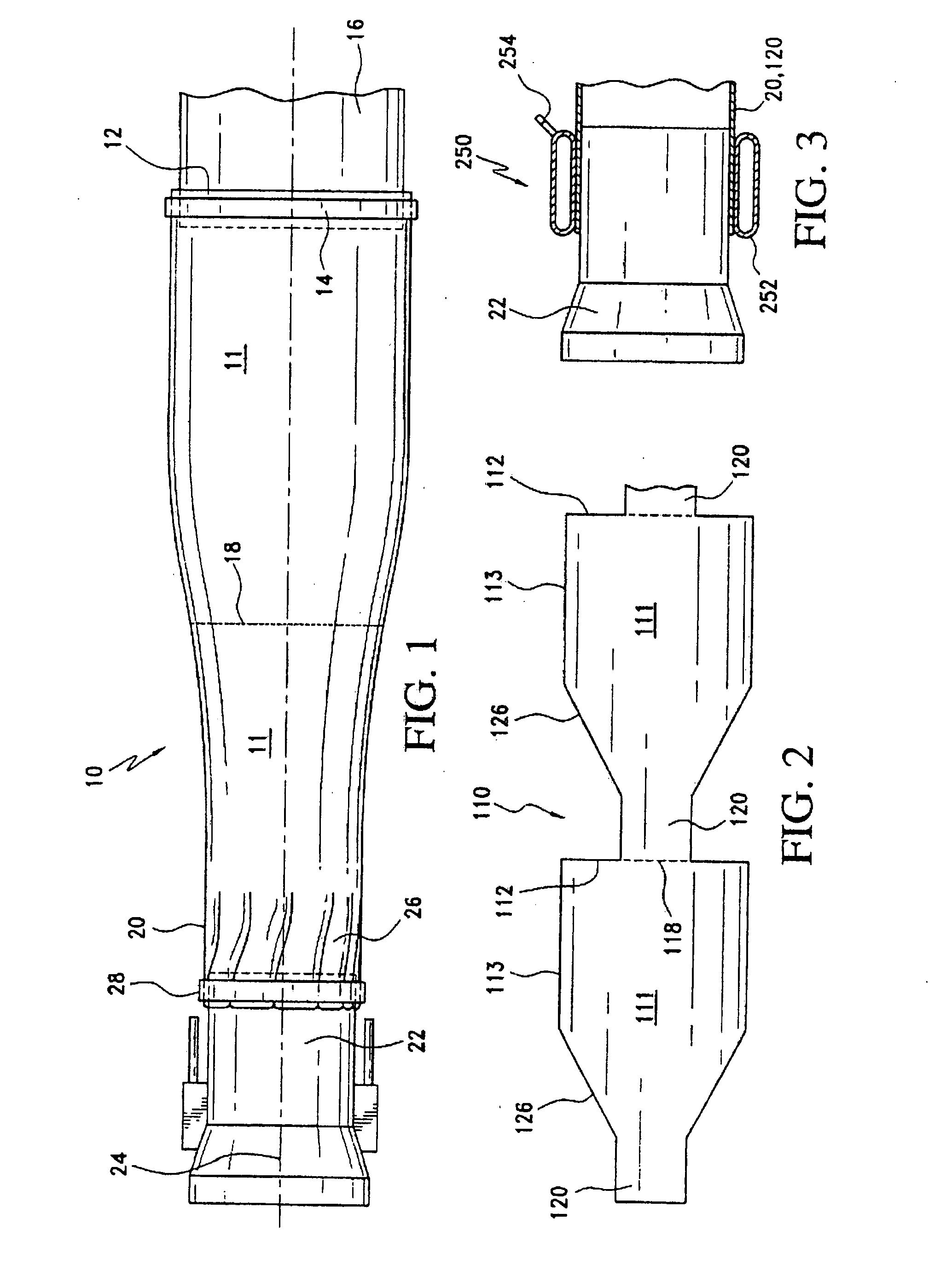 Semi-disposable pre-conditioned air supply hose conduit and connectors for attaching end portions of the same