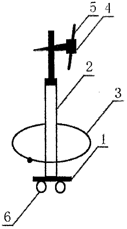 A sweet osmanthus flower collecting device