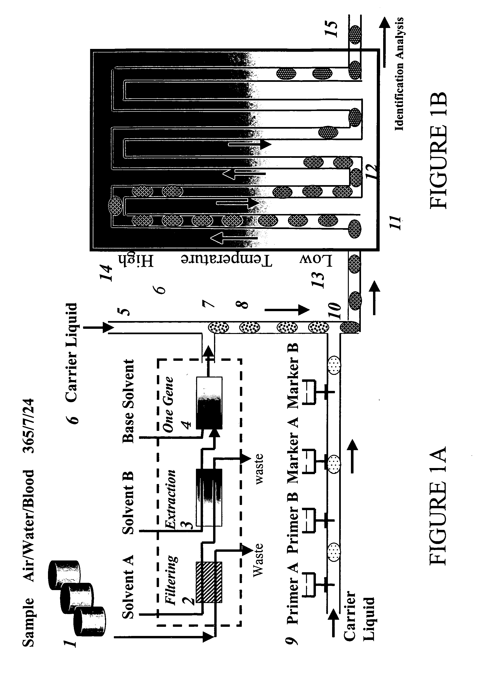 Devices and methods for monitoring genomic DNA of organisms