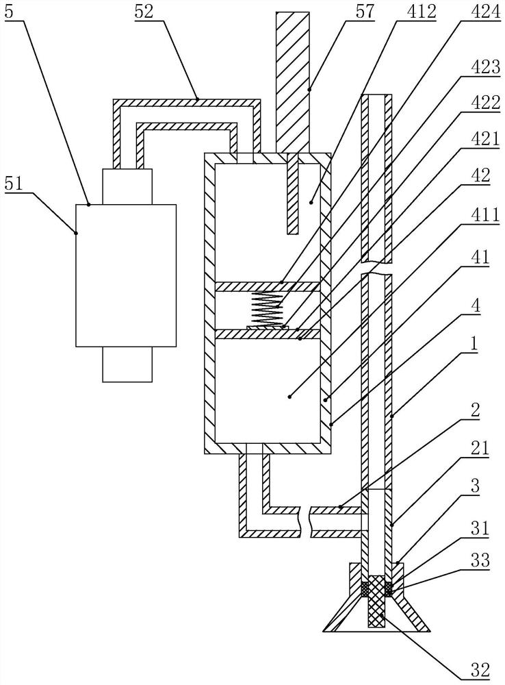 Lithotripsy device with lithotripsy device