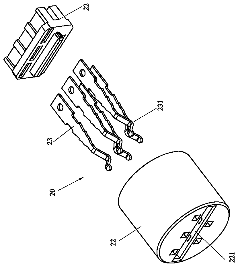 Wire structure with removable plug