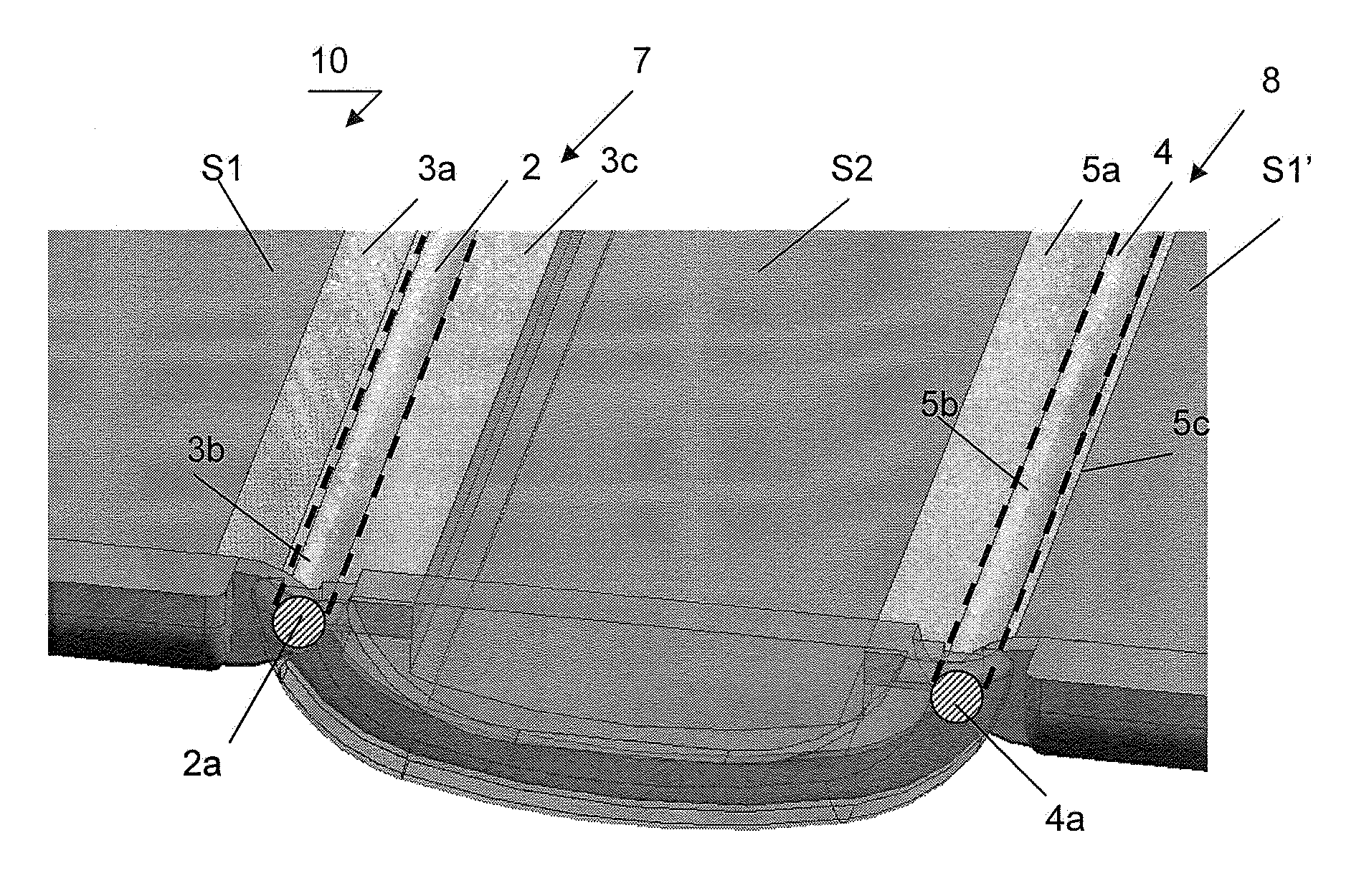 Hybrid hinge and an electronic device comprising the hybrid hinge