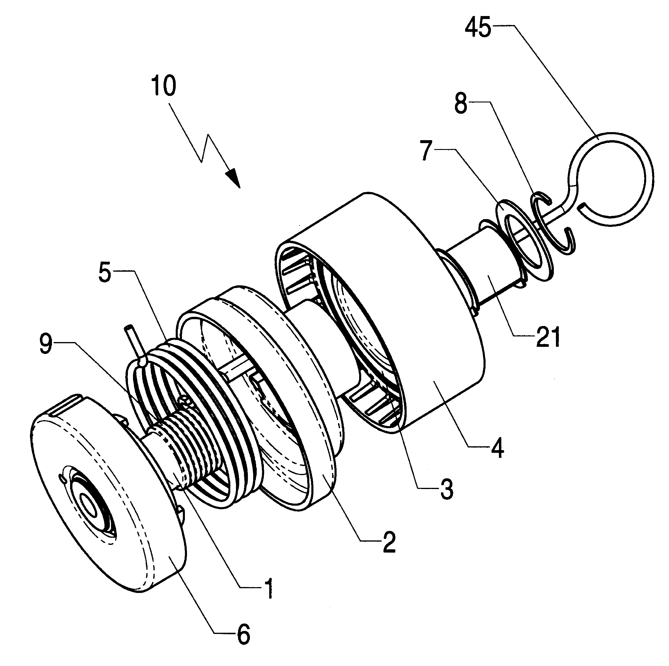 Tensioner with Reinstallation Feature