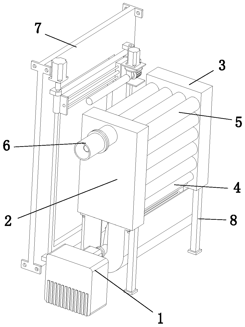 A dry hot blast stove