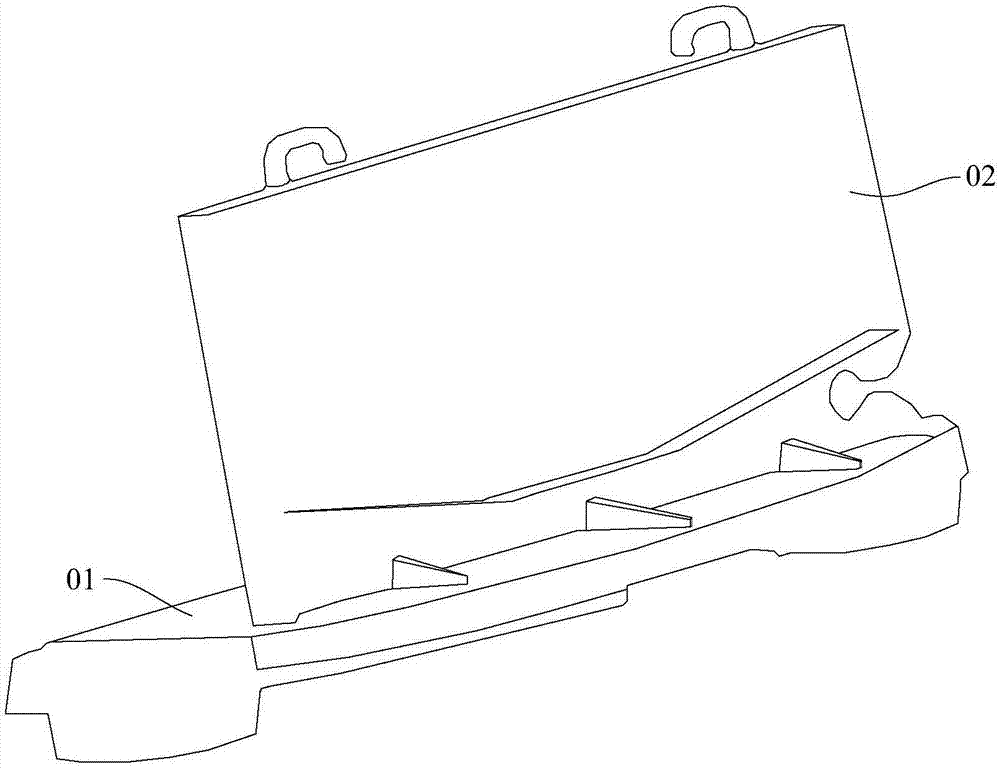 Moulds for the production of moulded parts