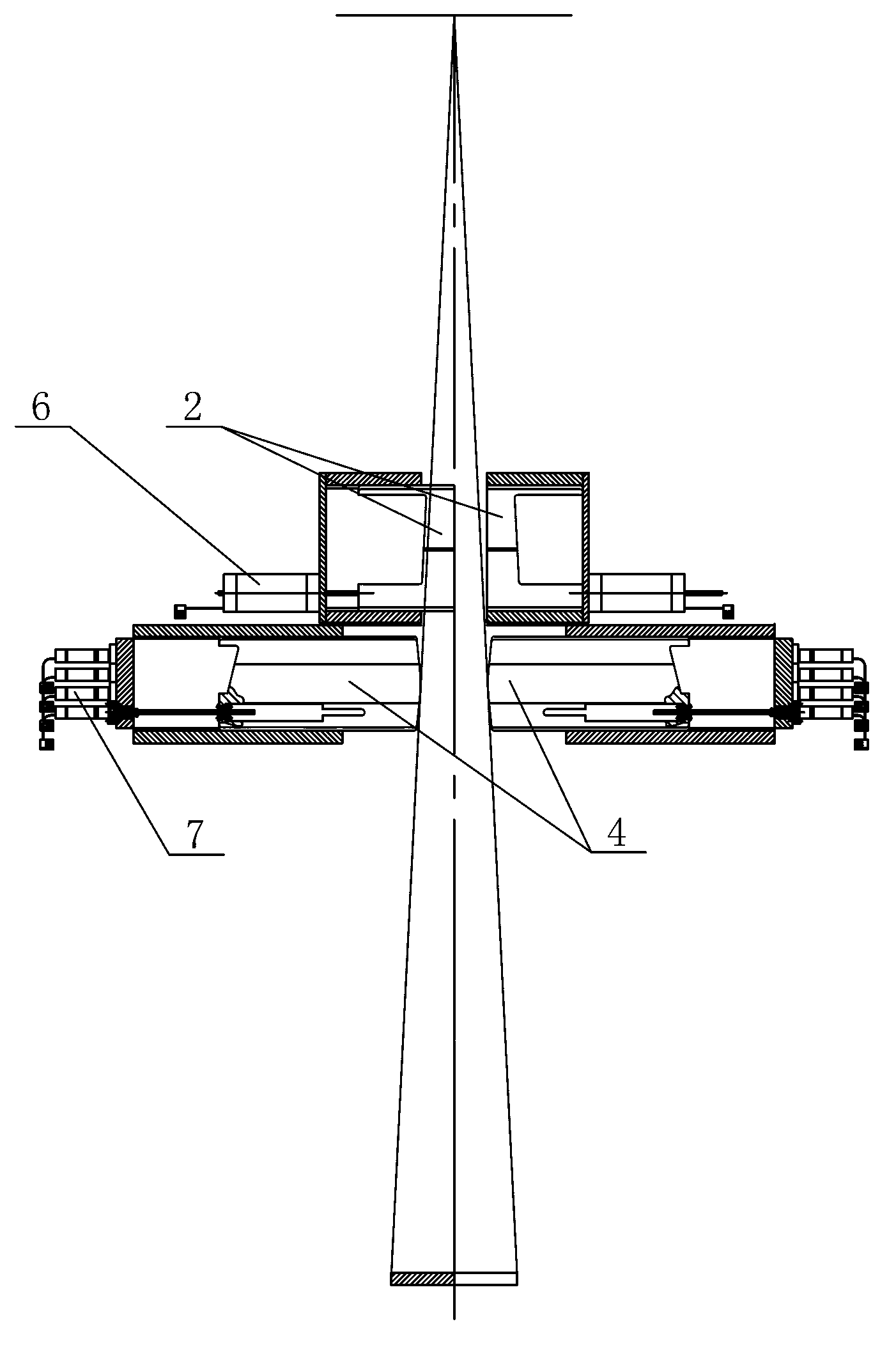 Double-layer multi-blade collimator