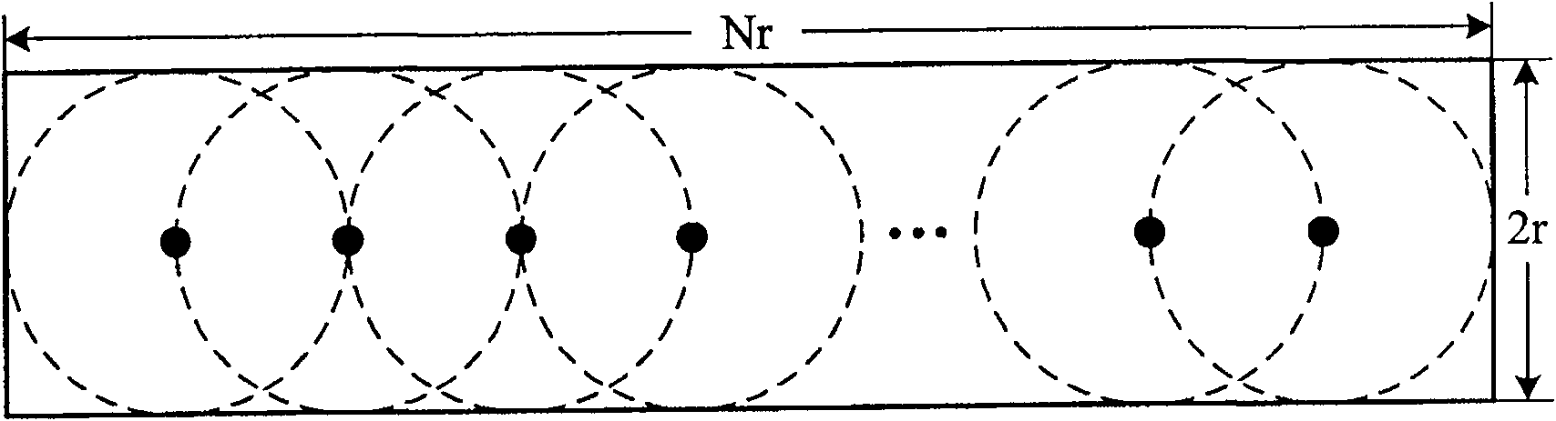 Mobile sensor network routing method based on region gradient updating