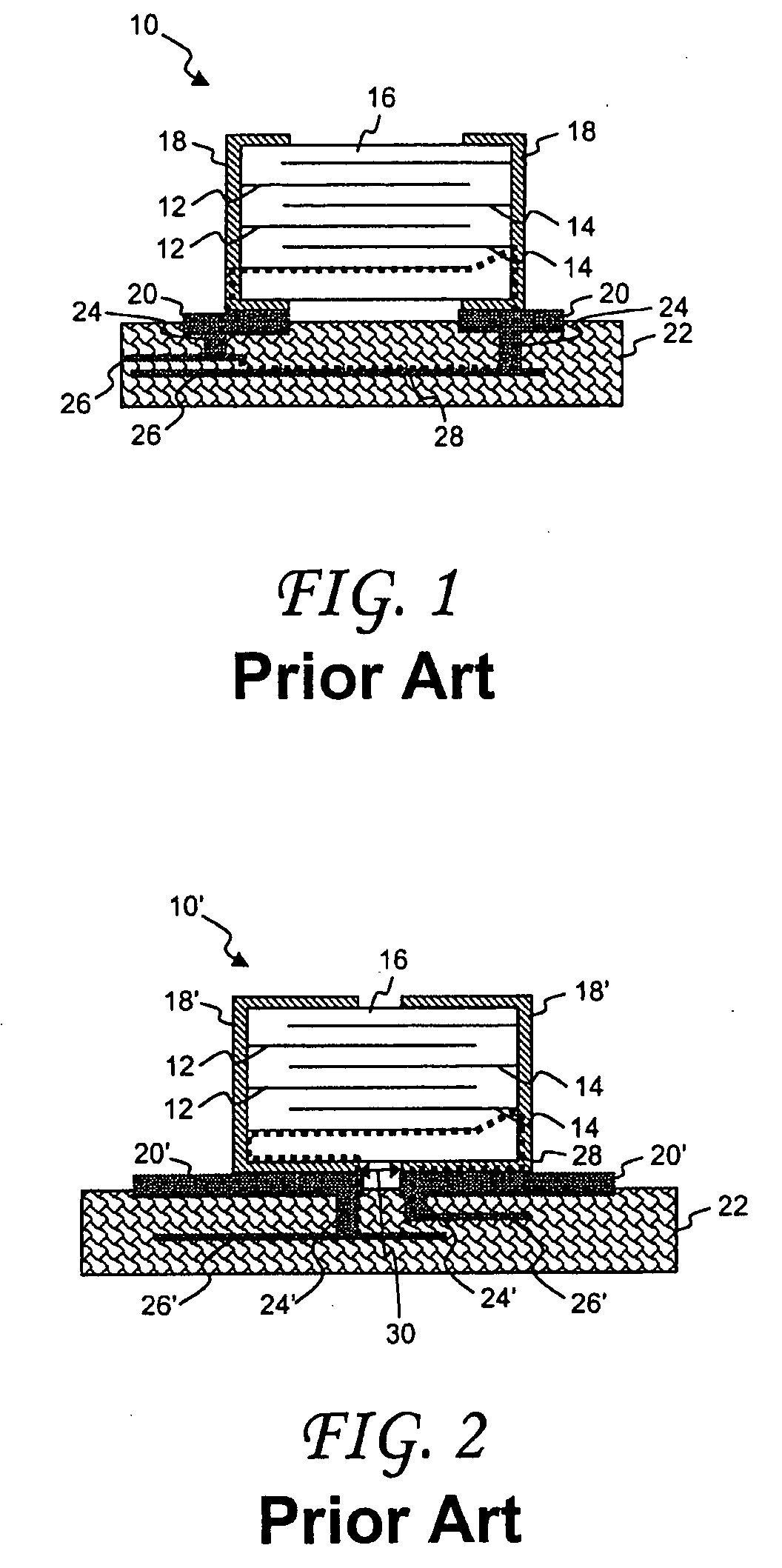 Multilayer ceramic capacitor with internal current cancellation and bottom terminals