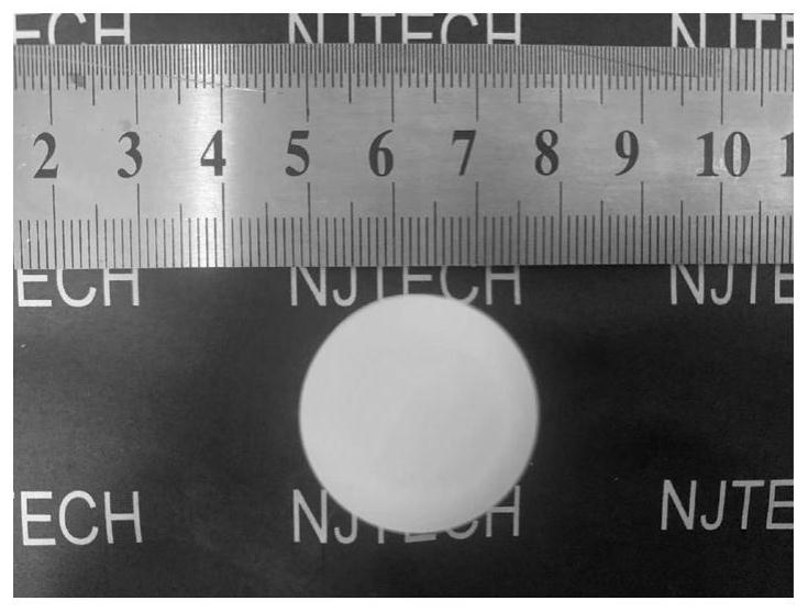 Method for preparing hydrophobic silicon oxide aerogel based on inorganic salt aqueous solution