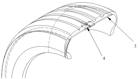 Intelligent puncture-resistant tire capable of reducing noise