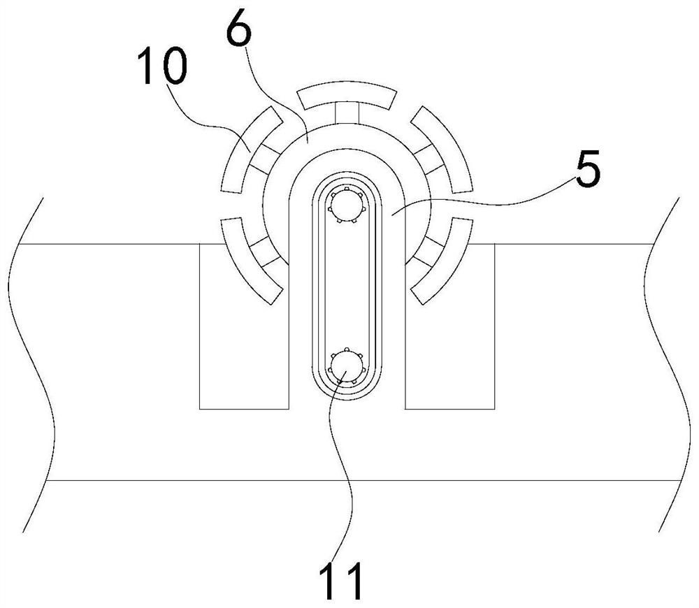 Parking pad charging pile capable of automatically charging when entering garage