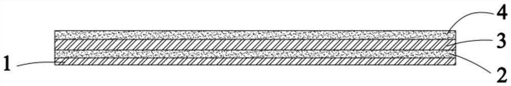 Composite pipe as well as preparation method and application thereof