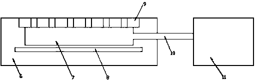 Minitype piezoelectric electret functional thin film preparation device