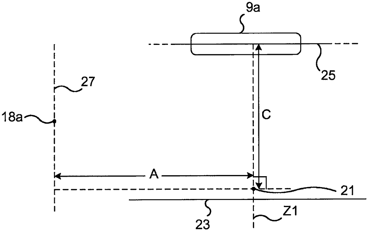 Chassis device for electric wheelchair and electric wheelchair including same