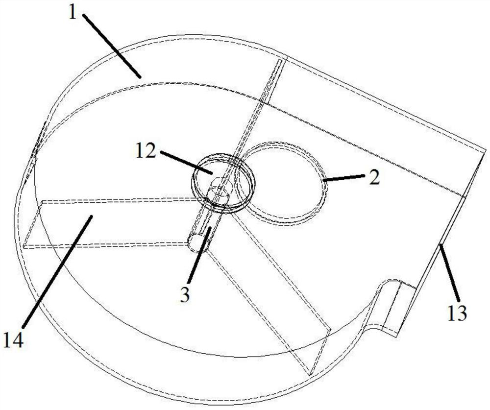 Organic fertilizer spreading mechanism