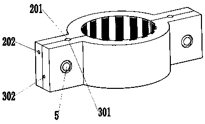 Anti-theft hoop of oil production wellhead