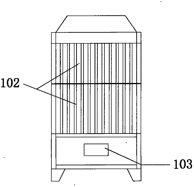 Biomass energy hot blast stove