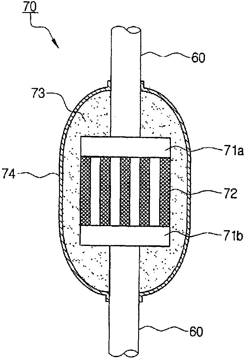 Terminal apparatus with built-in fault current limiter for superconducting cable system