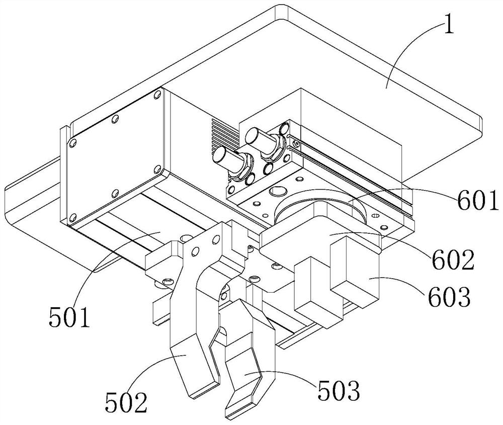 Hydrogenation automation end execution mechanism