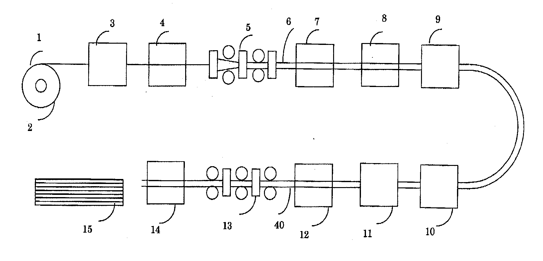 Method for producing steel pipe plated with metal by thermal spraying