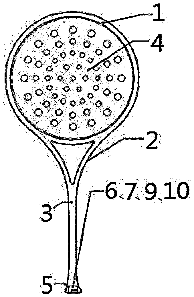 Intelligent Taiji soft ball racket