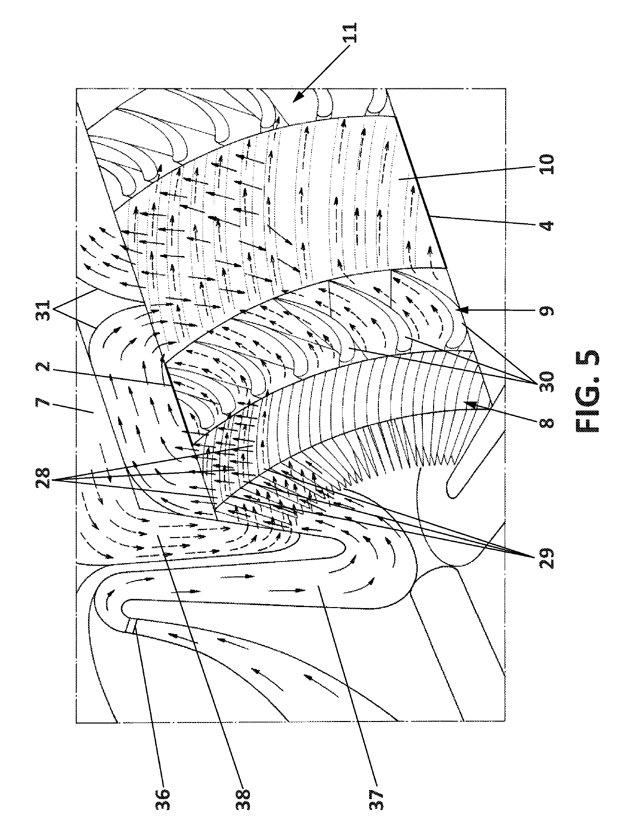 Thermally efficient gas turbine engine for an aircraft