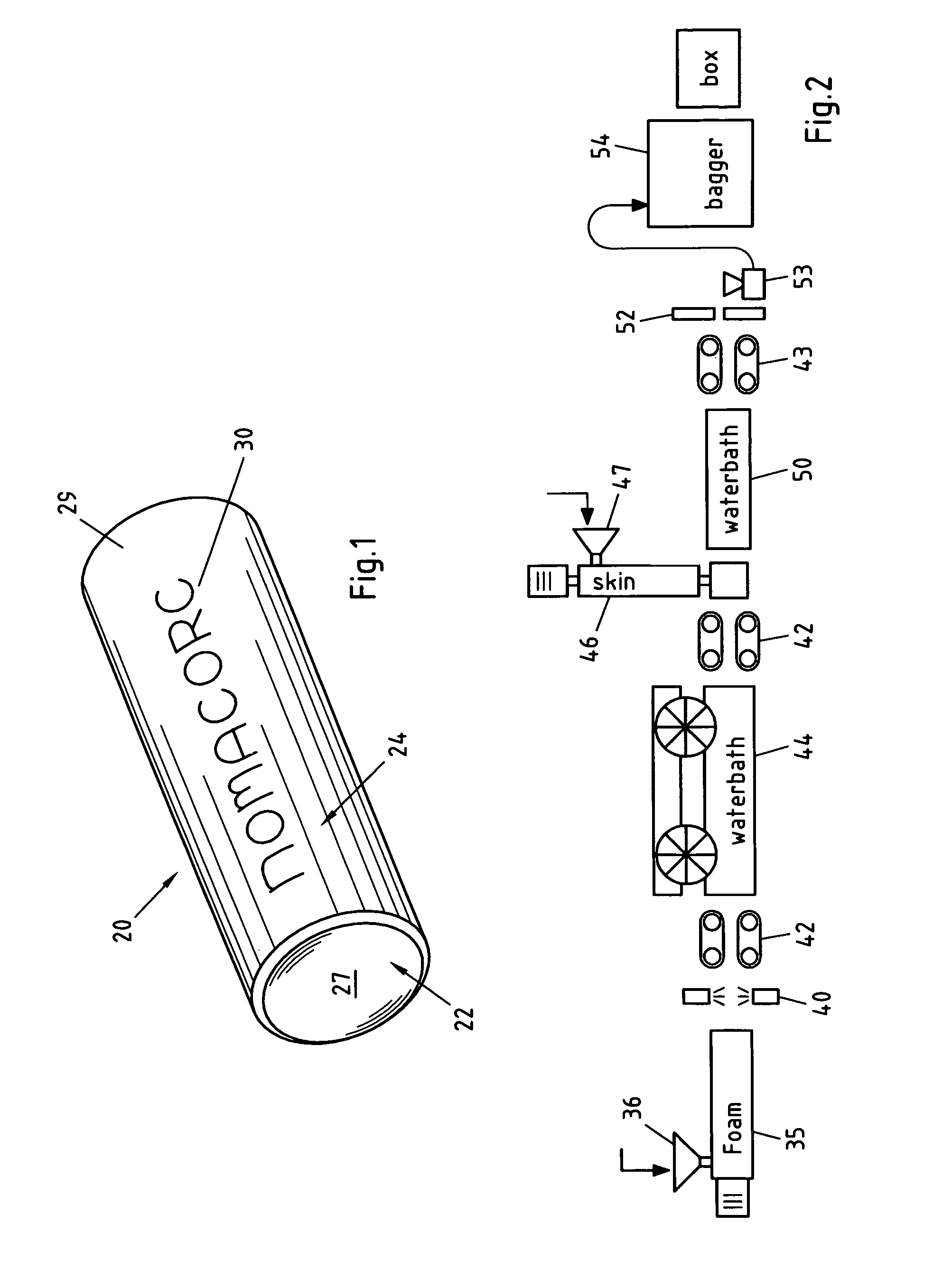 Multi-component synthetic closure and method of manufacture