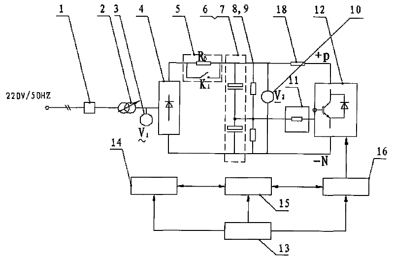 Detecting device for detecting IGBT