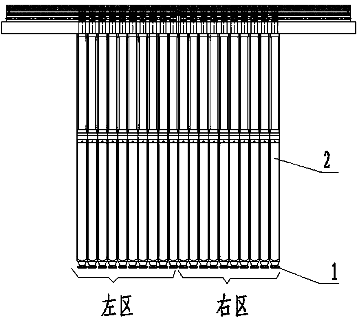 Oil channel structure of cold bending machine for forming three-dimensional curved surface plate material and method for pressing plate material