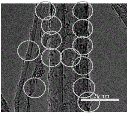 Electrodeposition preparation method of carbon nanotube/transition metal compound composite material