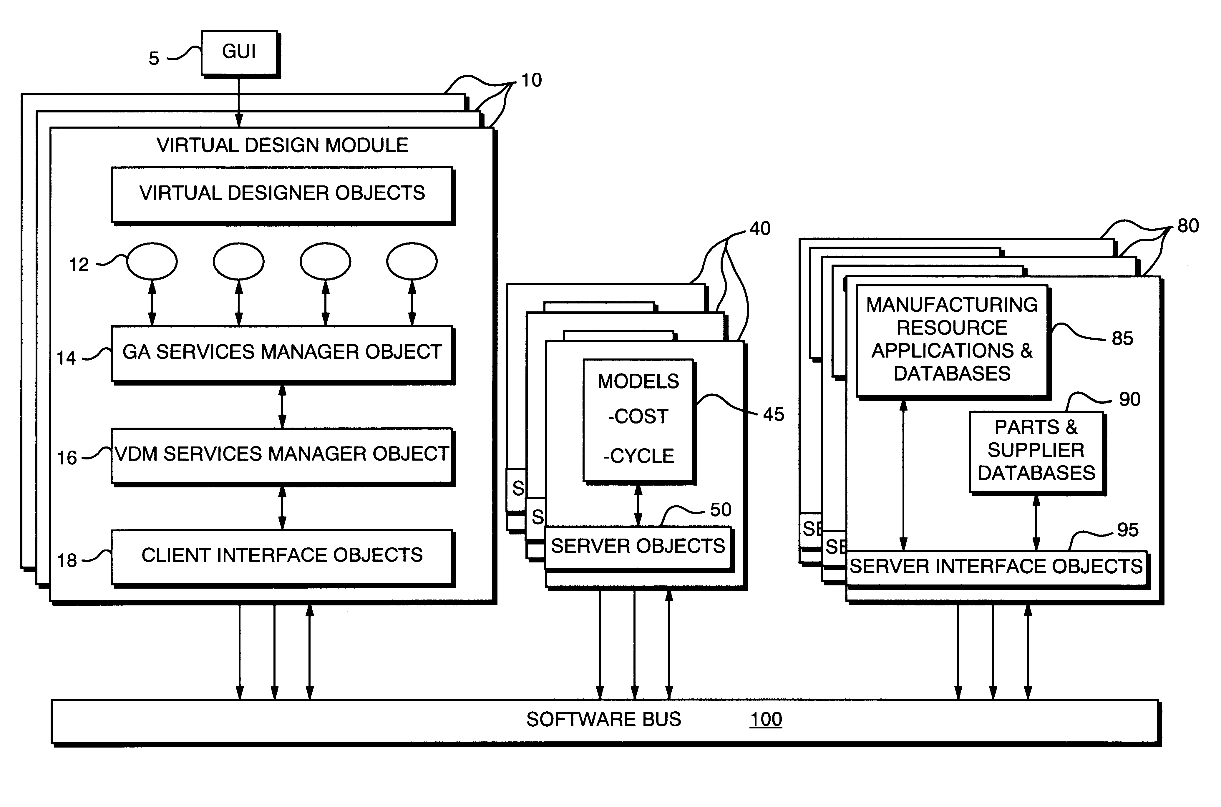 Virtual design module