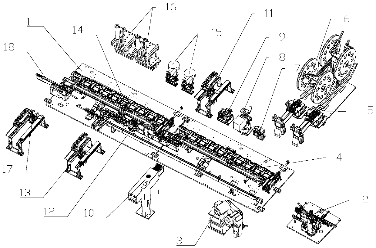 Matrix dispersion mechanism and method for charging joint production