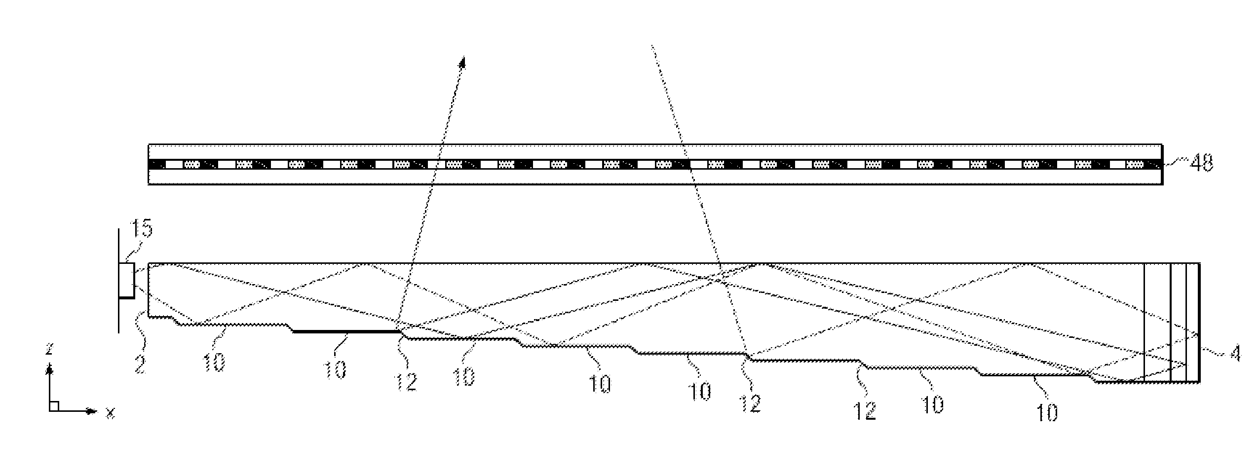 Spatially multiplexed imaging directional backlight displays