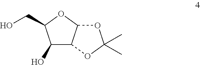 Method of preparing deoxyribofuranose compounds