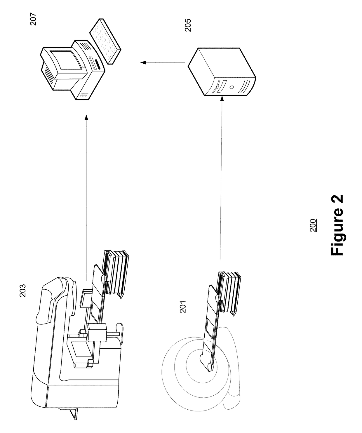 Method for dynamically generating an adaptive multi-resolution image from algorithms selected based on user input