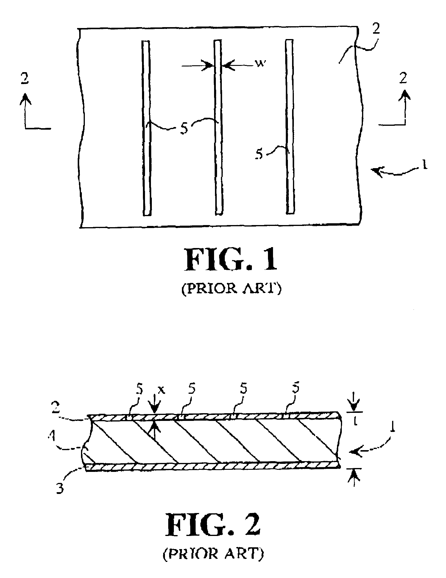 Waveguide for a traveling wave antenna