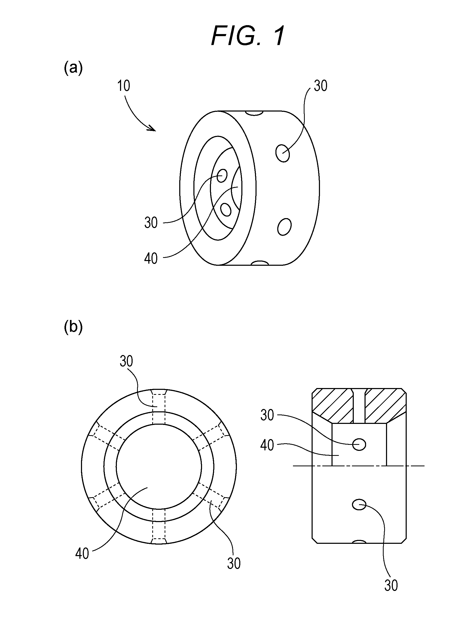 Low-vibration floating metal bearing
