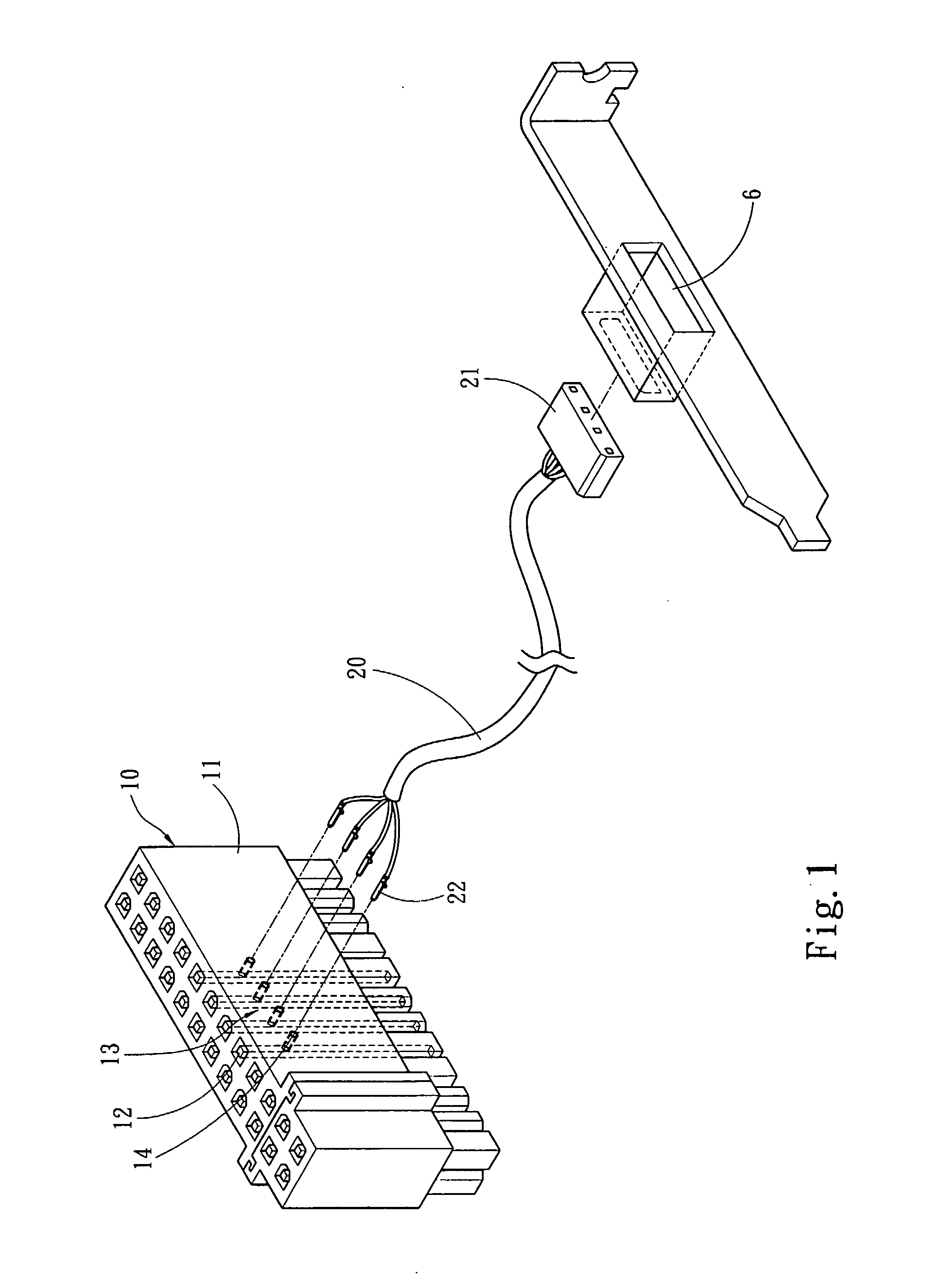 Electric power connector adapting structure