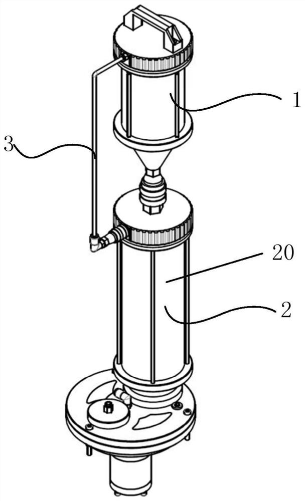 Powder conveying device and method and additive manufacturing equipment