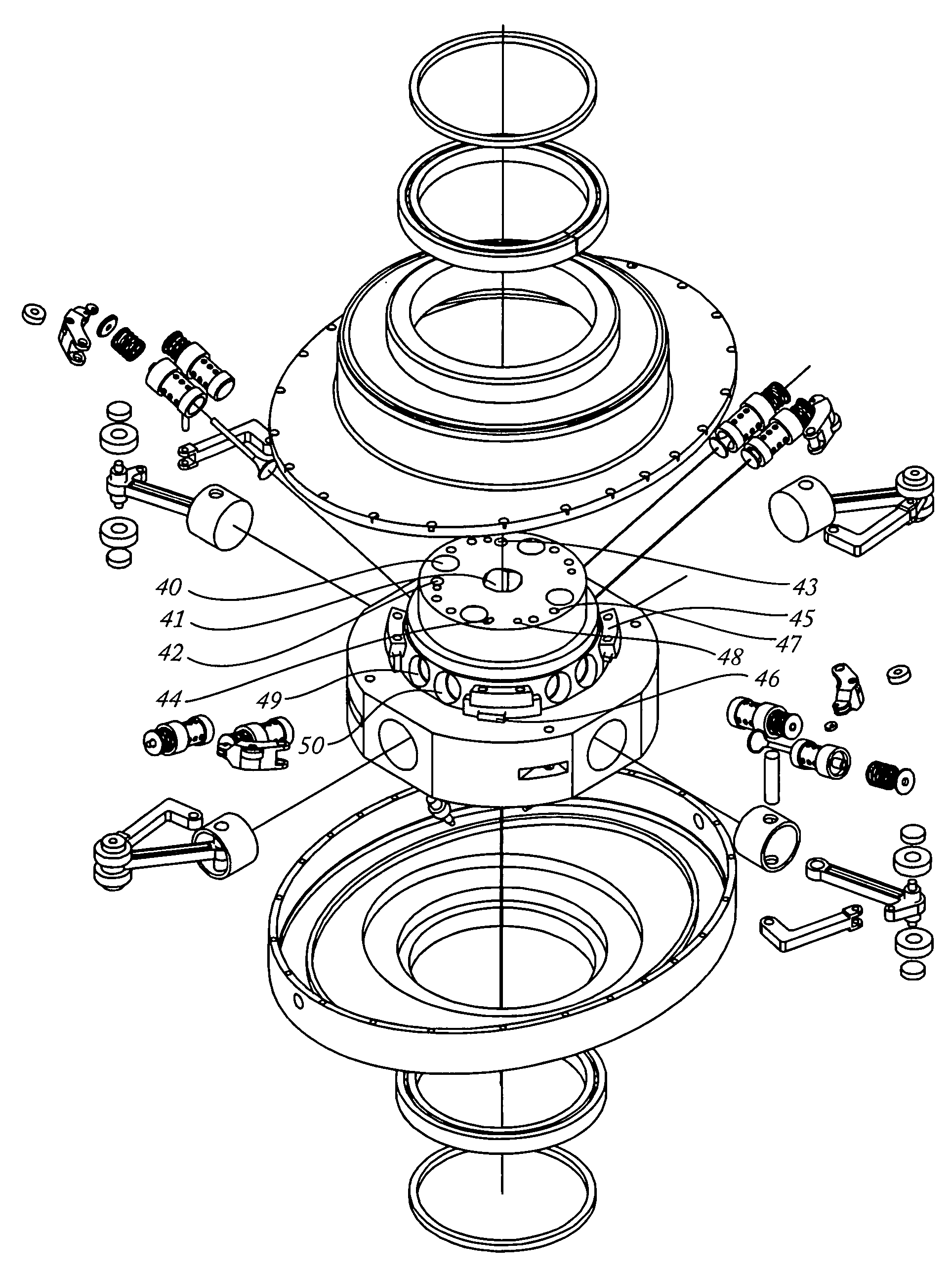 Continuous Otto piston elliptical engine