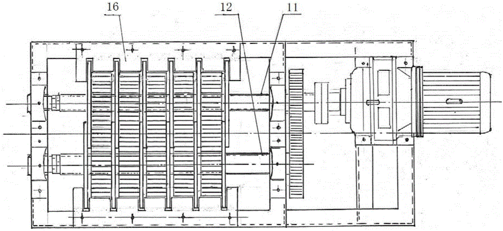 Comprehensive efficient organic waste crusher